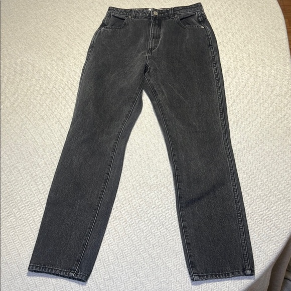 ROLLA'S High Rise Black Washed Jeans - Picture 3 of 11